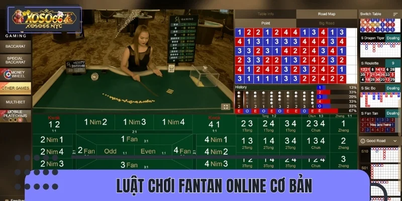 Quy định chơi Fantan đơn giản, dễ hiểu cho người mới