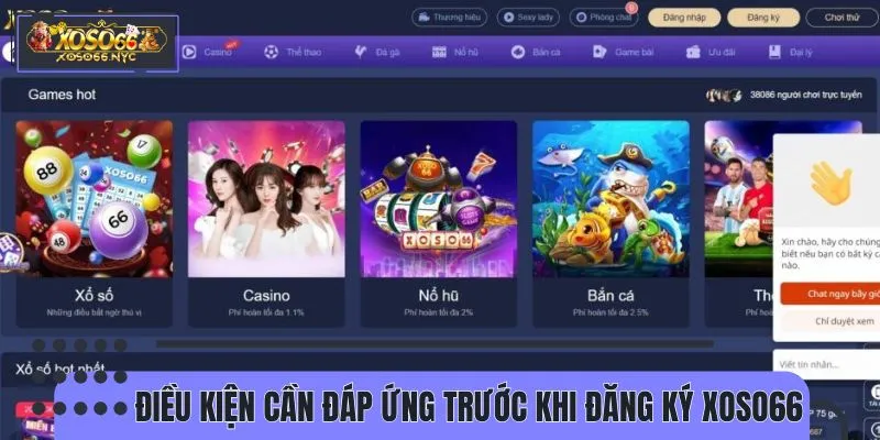 Đáp ứng tất cả điều kiện để đăng ký XOSO66 thành công