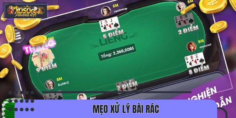 Xử lý bài rác thông minh đánh lừa đối thủ