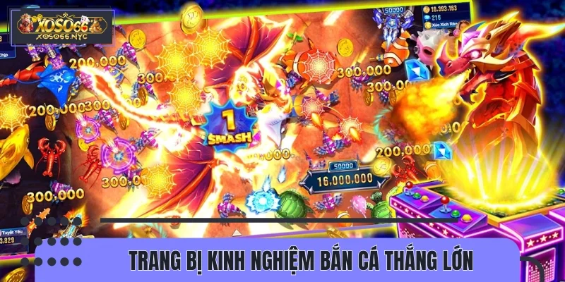 Trang bị kinh nghiệm bắn cá thắng lớn từ cao thủ