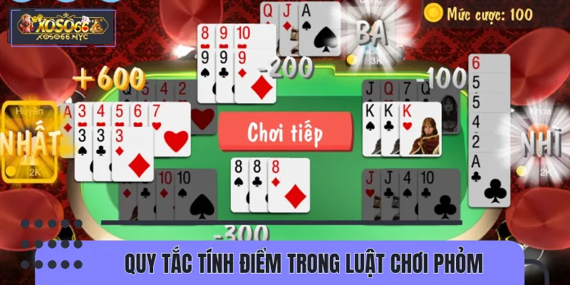 Tính điểm lá bài phân định thắng thua ngay