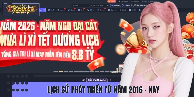 XOSO66 ra mắt năm 2016 và thành công nhanh chóng