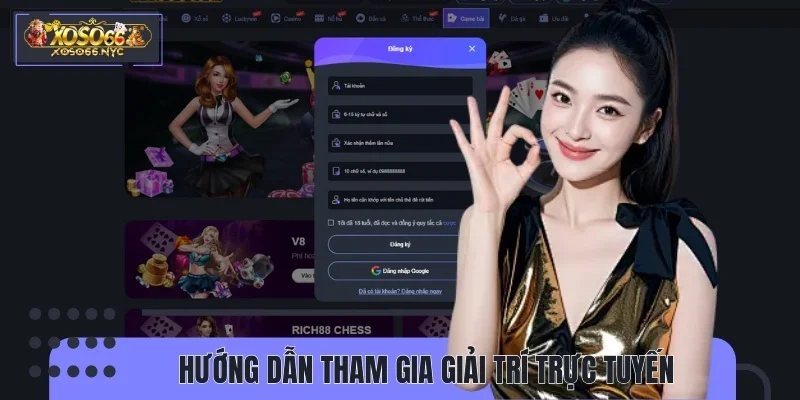 Các bước tham gia trải nghiệm dễ dàng tại XOSO66
